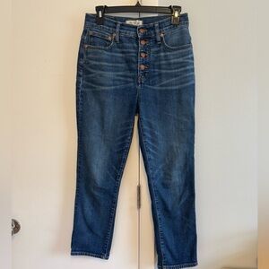 Madewell the perfect vintage crop jean. Size 26